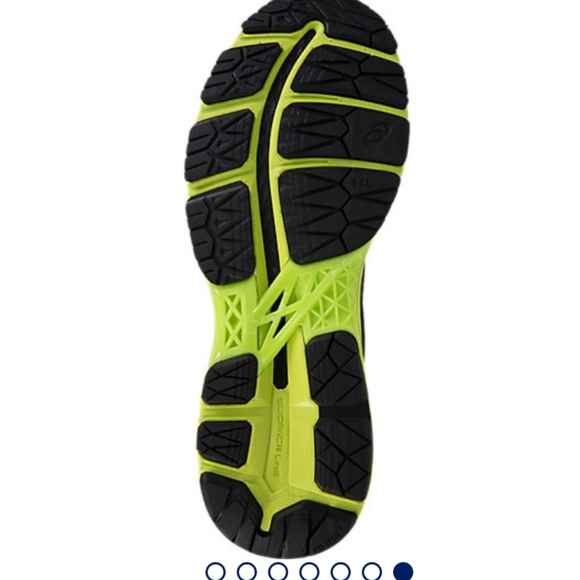 Oasics Men's Running Shoes Green and Black, excellent condition - Picture 3 of 16